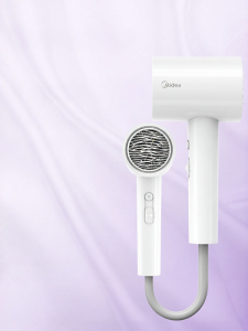 Midea | Midea Hair Dryer Negative Ion Protection Fast Dry for Students Home Use Gift for Girlfriend Beauty Health Care Equipment