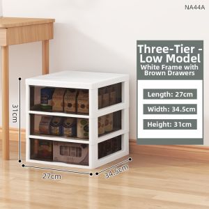 Dust-proof Multi-layer Drawer Type Makeup Storage Box
