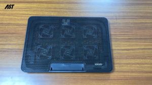 Cooling Pad Laptop 15.6 inch 6 Fan Gaming Kipas LED RGB Portable Pink/Hitam/Biru