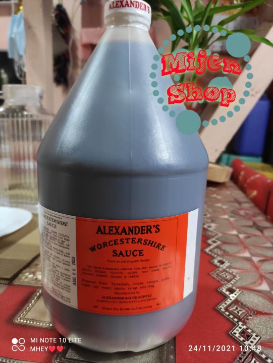 Original Alexander Worcestershire Sauce 1gallon | Lazada PH