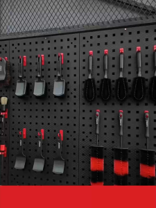 สินค้าในไทย แผงแขวนเครื่องมือ กระดานแ DIY pegboard Pegboard Size (90x45 cm) ติดผนัง ที่แ แเอนกประสงค์ เหล็ก ที่แขวนของ แผงเครื่องมือ ที่แขวนของอเนกประสงค์ ที่แขวนอุปกรณ์ ที่แขวนเครื่องมือ กระดานแขวนเครื่องมือรับนํ้าหนักได้ดี ทนทานยิ่งขึ้น ติดตั้งง่าย