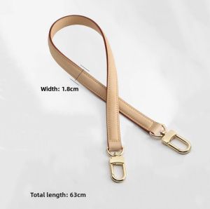 Tanned Leather Shoulder Strap Replacement for Pillow Bag Inner Structure Crossbody Bag Accessories Suitable for LV Bags
