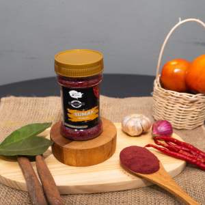 Dapoer Natasya - Sumak Bubuk | Sumac Powder | Rempah Turki | Bumbu Masak | Murni | Premium Botol (60gram)