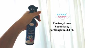 Kynn & Quinn Top Safe Flu Away Room Linen Spray For Infant & Kids Cough Cold & Flu