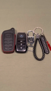 Toyota Remote Key Leather Key Cover Accessories Case