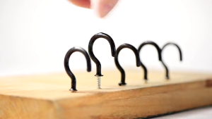 20Pcs Ceiling Hooks Vinyl Coated Screw-in Hook Mug Hanger Cup Hooks Wall Hooks For Cup Plants Kitchen Hanging Hooks