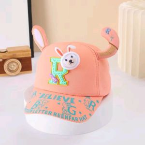 CAE - Topi Anak Inisial Huruf A B G R Cartoon 3D Baseball Hat
