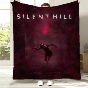 Bandai | S-Silent-S Game H-Hill-S F Horror 3D Flannel Blanket Soft Throw Blanket Art For Home Decor Bedroom Bed Sofa Picnic Fans Gifts