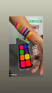 BHQ Toys ของเล่นเครื่องสําอาง ชุดสีน้ํามันเพ้นท์ร่างกาย สีเพ้นท์หน้าปาร์ตี้แฟนซี สีเพ้นท์หน้า สำหรับเด็ก