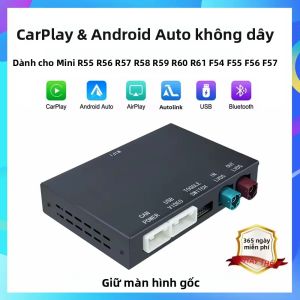 AUTOABC Wireless CarPlay Android Auto Cho Mini R55-R61 F54-F57 Clubman Countryman Hardtop Cooper Màn Hình Cảm Ứng 2.5 Inch Đầu Phát Đa Phương Tiện