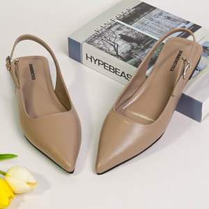 BELLEZA Dunkenstock MIKHA Sepatu Sandal Wanita Flatshoes 1cm Tidak Licin Flat Shoes untuk Kerja Kantoran Kuliah Casual Bellezza Kekinian Premium Terbaru Shoes Mall Official Store