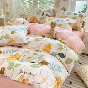 Cotton INS Style Bedding Set