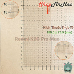 Dán Kính Cường Lực Redmi K90 Pro Max | K90 Max | K90 Ultra | K90 - Nano Mượt Vân Tay OK