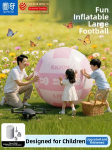 EnjoyLife | Giant Inflatable Ball for Outdoor Family Activities Anti-burst