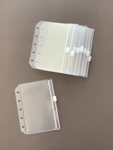 10PCS Spiral Binder Divider Page Separator M5 Inner Page Loose Leaf Bag for Collect Album Cards