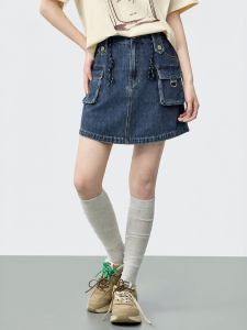 INLIFE | Vintage Workwear A-Line Waist-Slimming Skirt