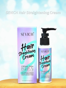 SEVICH Hair Straightener Cream 100G Natural Plant Gentle Permanent Hair Straightener Hair Straightening Care Solution Hair Styling Cream/Spray