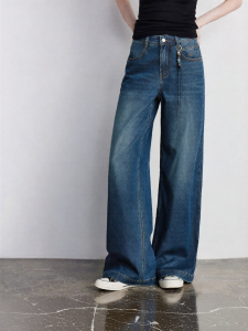 Toyouth | Quần Jeans Chống Thấm Nước Chống Bẩn Dáng Rộng