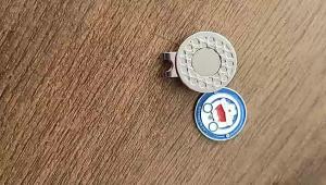 Penghantaran dari China [2025] Klip Topi Penanda Bola Golf MARK Penanda Bola Golf Syiling Bulat Magnet 3.8