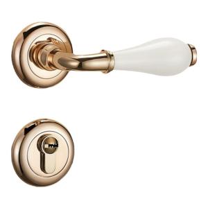 YAGEMAN | Silent European-Style French Design Solid Wood Bedroom Door Lock