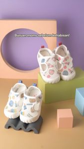 COCONI Baby Prewalker Shoes | Sepatu Anak Prewalker Baru Belajar Jalan Lentur Sole Karet 1 - 4 Tahun