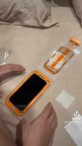 Tempered Glass iPhone Ultrafit Superfit Anti Gores iPhone Screen Protector iPhone HD Clear