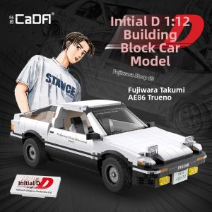CaDA | Initial D AE86 Authentic Model Racing Car Building Block Toy
