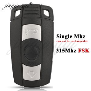 Jingyuqin CAS3 Remote Car key 315/315LP/433/868Mhz ID46 For BMW 1/3/5/7 Series X5 X6 Z4 E60 E70 E90 KR55WK49127/49186/49124/23