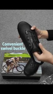 TABOLU Professional Cycling shoes Carbon fiber Men Cleats shoes Road Bike MTB Non-slip cycling shoes for men Road Cycling shoes Cycling sneakers