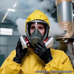 Toxic Gas Activated Carbon Mask