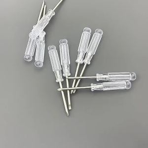 Mini Portalbe Precision Screwdriver Set Pocket Size Small Phillips Slot Pransparent Kit Hand Tool for Glasses Electronic Repair