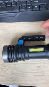 Senter LED Super Terang Rechargeable Multifungsi IPX4 Tahan Air - zansenShop