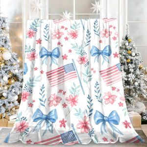 Beast Kingdom | Cute Penguin Winter Snow Flannel Blanket Soft Fuzzy Plush Cozy Warm Throw for Sofa Bed Couch Home Decor Gifts