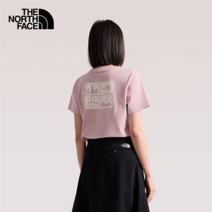 The North Face | Cotton Short Sleeve Womens T-shirt for Spring Summer Outdoor Breathable Round Neck