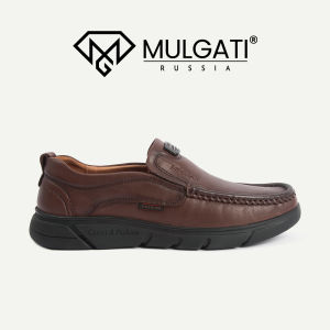 Giày da nam MULGATI Basic Driving đế cao su - 21307