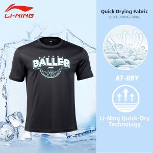 Li-Ning | Pure Cotton Summer Youth Leisure Breathable Short Sleeve T Shirt