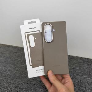 Samsung | Kindsuit Leather Case For Samsung Galaxy Z Fold 8 Ultra Fold8 Luxury Texture Shockproof Protective Cover Foldable Phone Capa