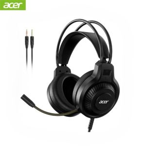 Tai Nghe Chơi Game Acer Có Mic 7.1 Stereo Virtual Surround Tai Nghe Có Dây Dành Cho Game Thủ PC Có Đèn LED Và Âm Trầm