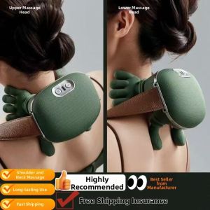 Neck Shoulder Massage Pillow Heating Kneading