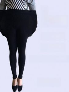 กางเกงขายาวทรงหลวมเอวสูงสำหรับคุณแม่ ผ้าขนแกะ 300 ปอนด์ ฤดูใบไม้ผลิ ฤดูใบไม้ร่วง ฤดูหนาว กางเกงขายาวทรงหลวมสำหรับผู้หญิงวัยกลางคนและผู้สูงอายุ