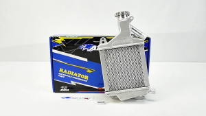 ATAKA Racing Sliver 350ML Handmade 2rows Radiator Assy For Honda PCX 160 Giorno