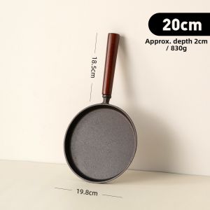 onlycook | Multipurpose No Coating Cast Iron Frying Pan