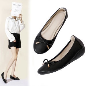 Giày Công Sở Đế Dày Màu Đen Cho Nữ Đế Mềm Thoải Mái Chống Mệt Mỏi Giày Đơn Giày Làm Việc Giày Đi Làm Giày Công Sở