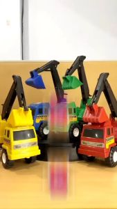 ( BISA COD ) PROMO Mainan Anak Laki Laki Mobil Mobilan Truck Truk Beko / Mainan Konstruksi Truck Truk Excavator SNI