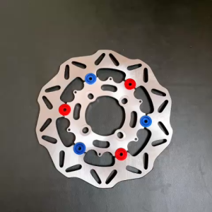 ( X ã Lỗ ) Đĩa Thắng Trước Galfer 4 Lỗ Size 220mm_Cho Mọi Dòng Xe: SiriusWaveFutureJupiterVario Ex 135VisionAB..! Màu Trắng Sáng Bóng.