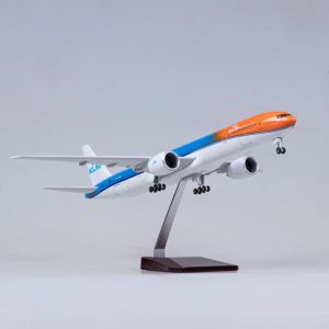 1:157 Scale 47cm Large 777 Model Airplane Holland KLM B777 Plane Models Diecast Collectible Miniatures Airplanes Displays