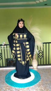 History Fashion - Mukena Dewasa Katun Premium Motif Pintu Aceh Bordir Terbaru
