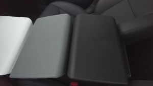 for Tesla Model Y Juniper Launch 2025 Model 3 Highland Center Console Armrest Pad TPE Soft Case Auto Central Arm Rest Box Cover