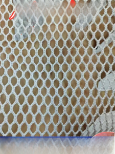 White Black Hexagonal Hole Nylon Fishing Net Fish Farming Net Cage Separation Net Box One Square Meter Size for Fishing And Camping