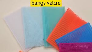 Gratis Semua - Koyo Rambut Polos Kotak / Hair Velcro / Jepit Tempel Penahan Rambut Poni / Velcro Tempelan Rambut Perekat Koyo Polos